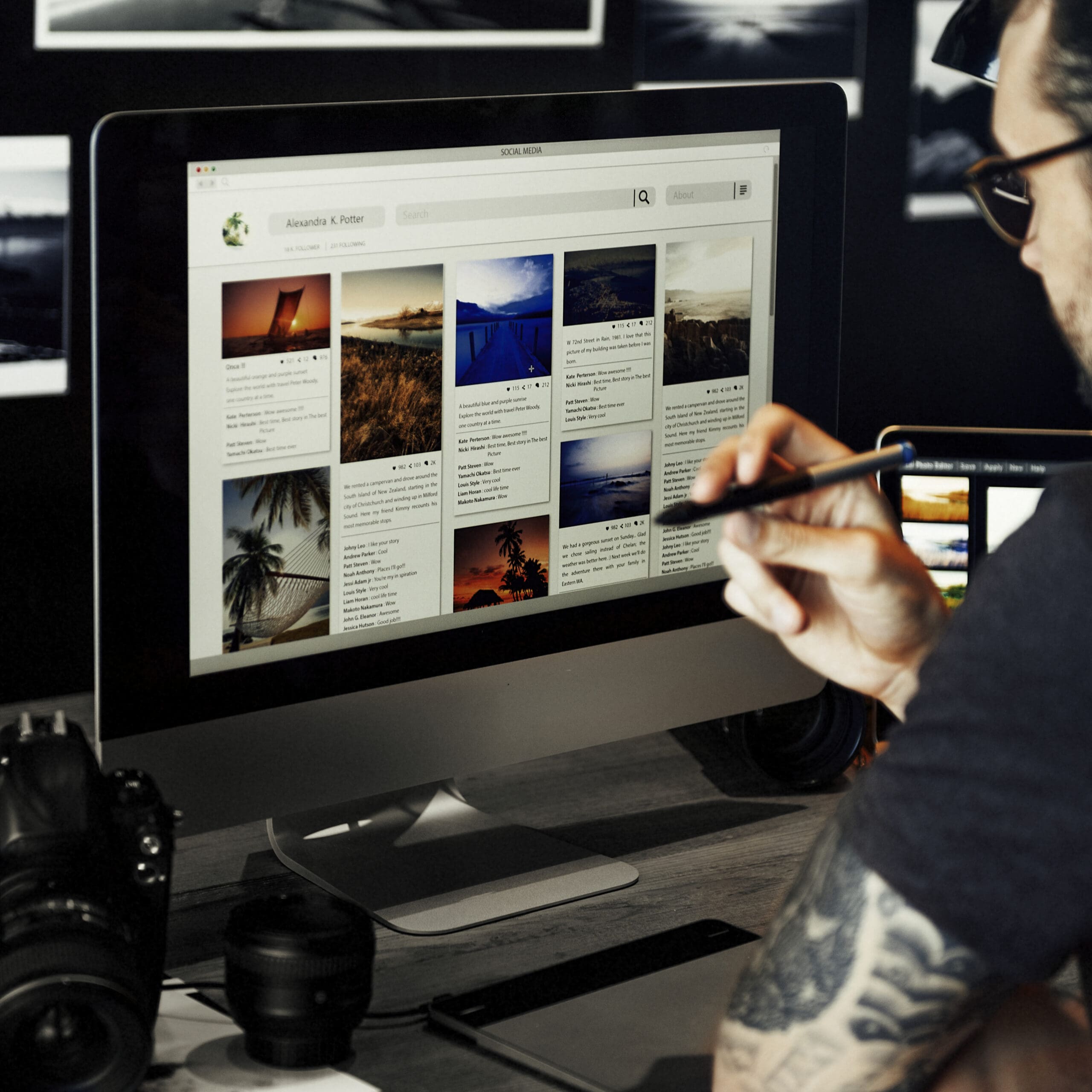 Graphic Design Pictures Computer Technology Concept